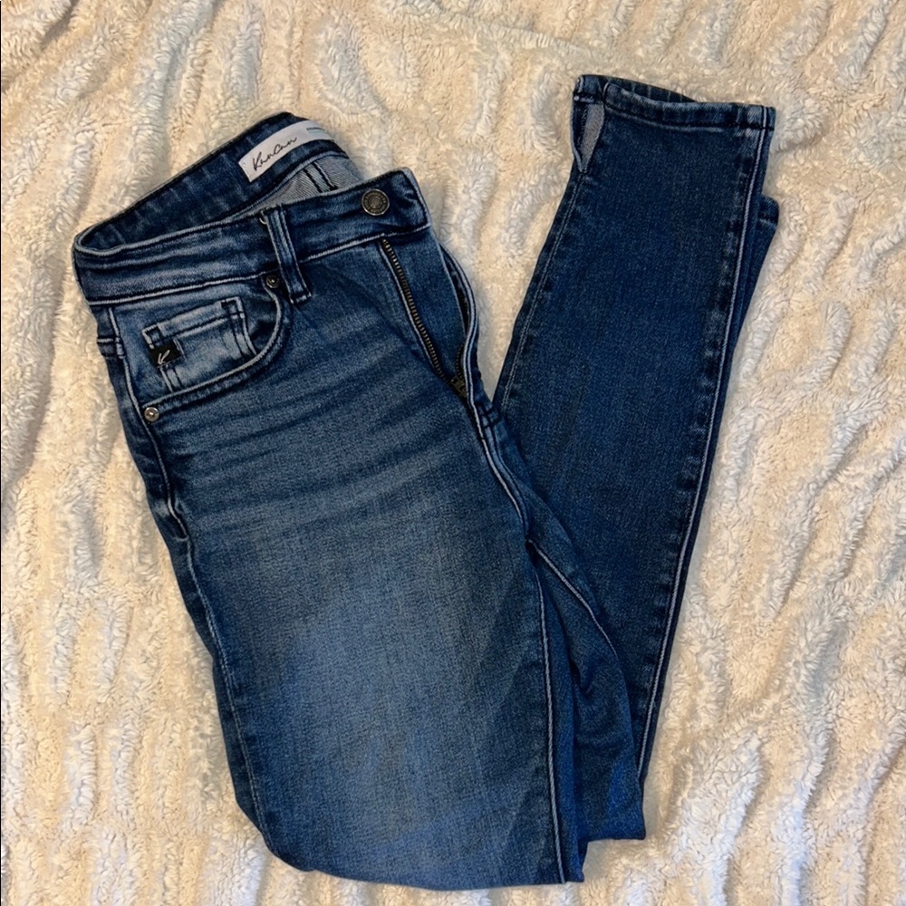 KanCan Women's Dark Blue Skinny Jeans